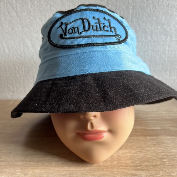 $10 or best offer - Von Dutch Embroidered Bucket Hat Kids 21" Circumference - Picture 5 of 10